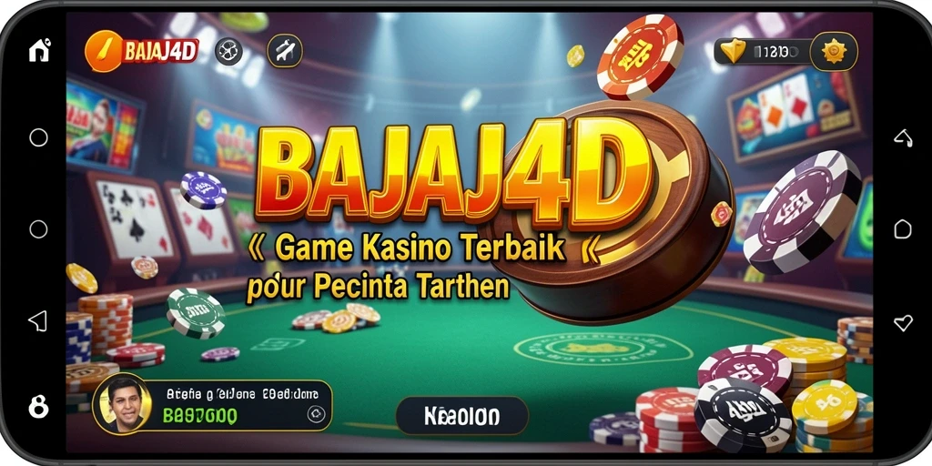 Screenshot BAJAJ4D yang menunjukkan tampilan permainan Kasino yang menarik.
