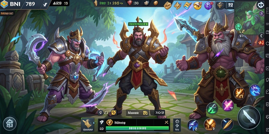Tampilan gameplay BNI789 yang memukau di dunia MMORPG.
