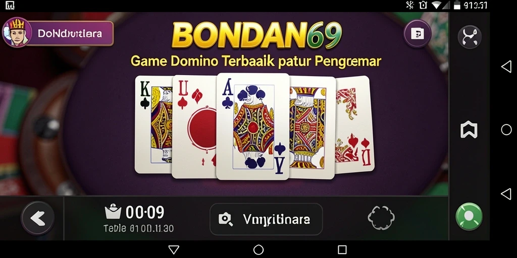 Screenshot BONDAN69 menampilkan keseruan gameplay Domino.