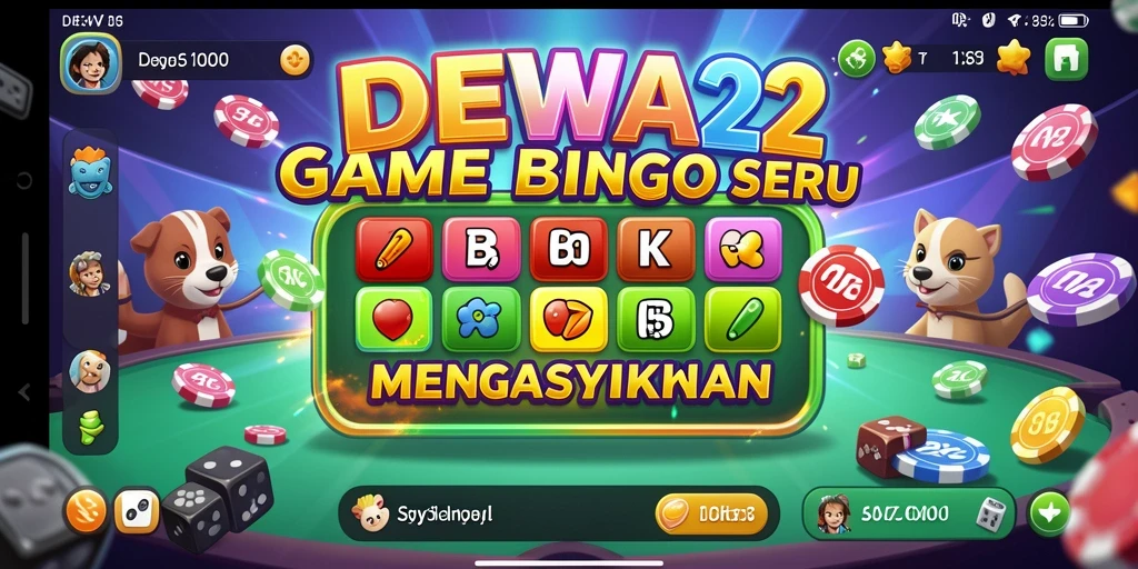 Tampilan gameplay yang seru dan interaktif dalam DEWA22.