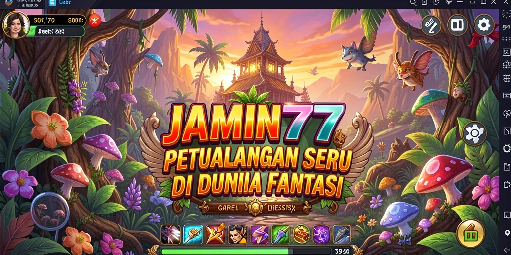 Tangkapan layar menunjukkan gameplay petualangan yang menarik dan mendebarkan.