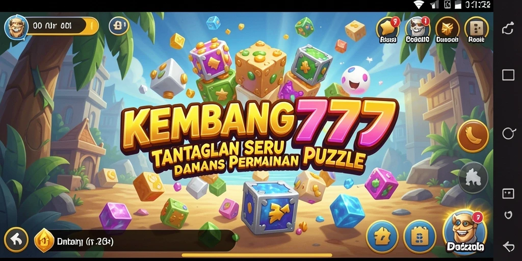 Tampilan gameplay KEMBANG777 yang menantang dan seru.