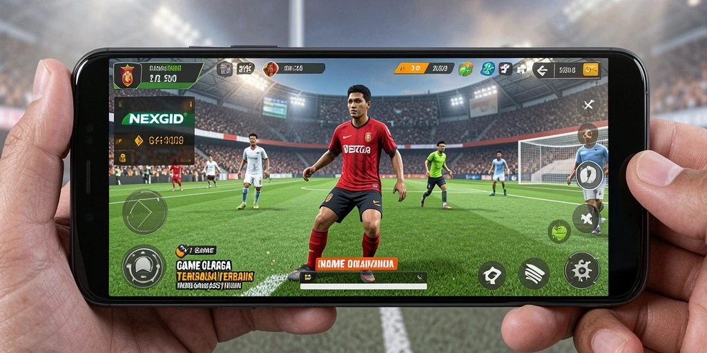 Tampilan gameplay olahraga yang seru dan kompetitif di NEXGID.