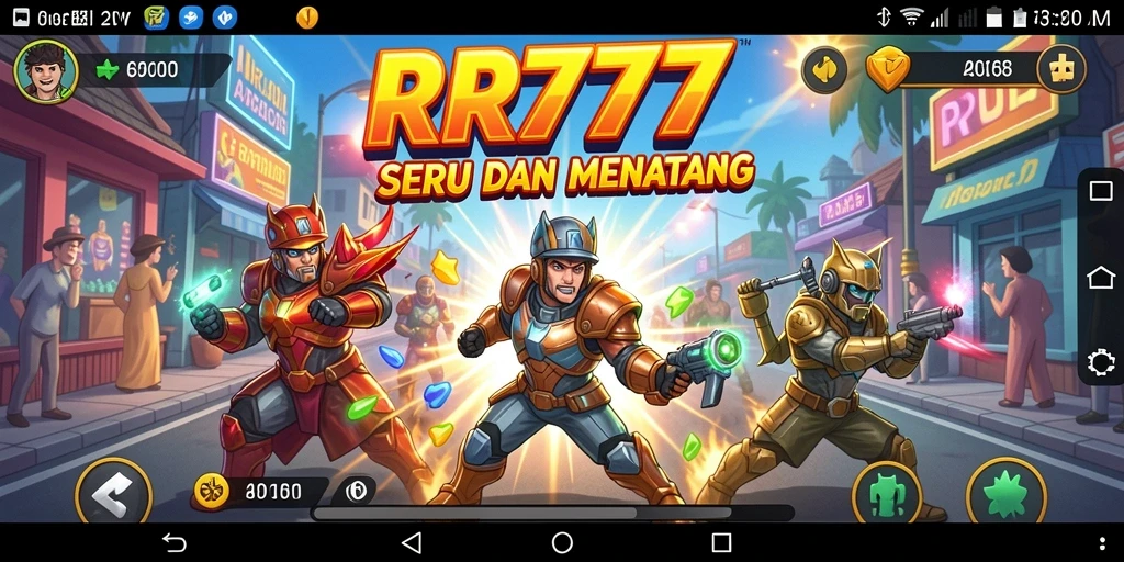 Screenshot gameplay RR777 menampilkan aksi seru dan grafik menarik.
