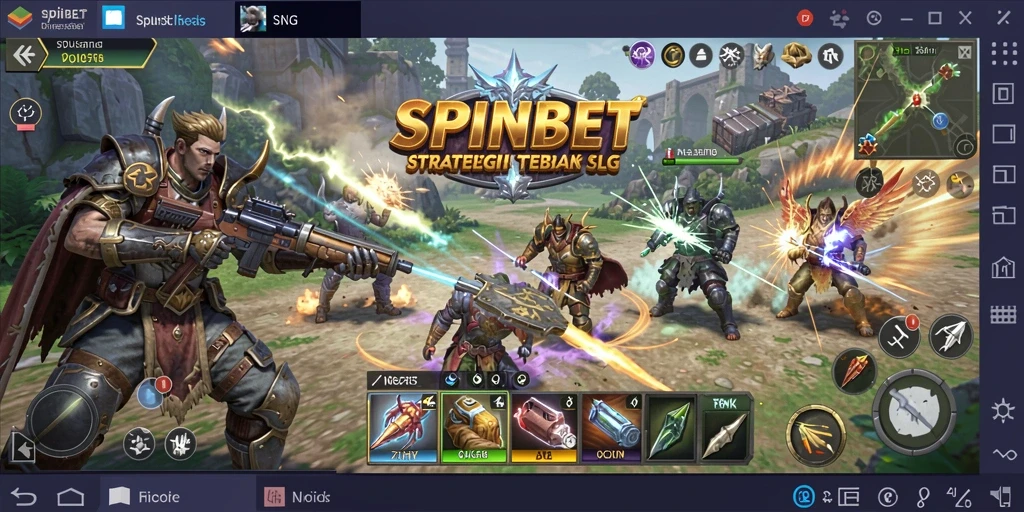 Tampilan gameplay <strong>SPINBET</strong> yang mendebarkan dan strategis.