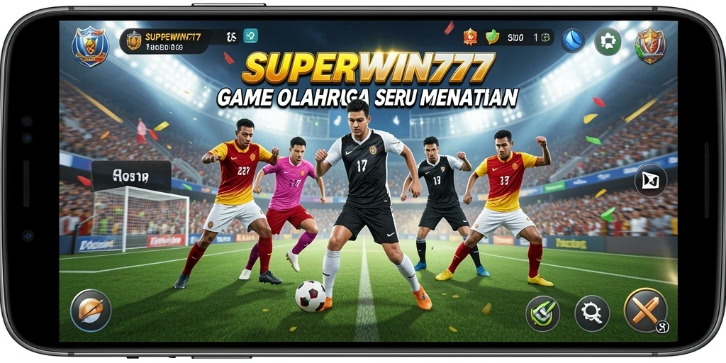 Tangkap momen seru dari pertandingan olahraga di SUPERWIN777.